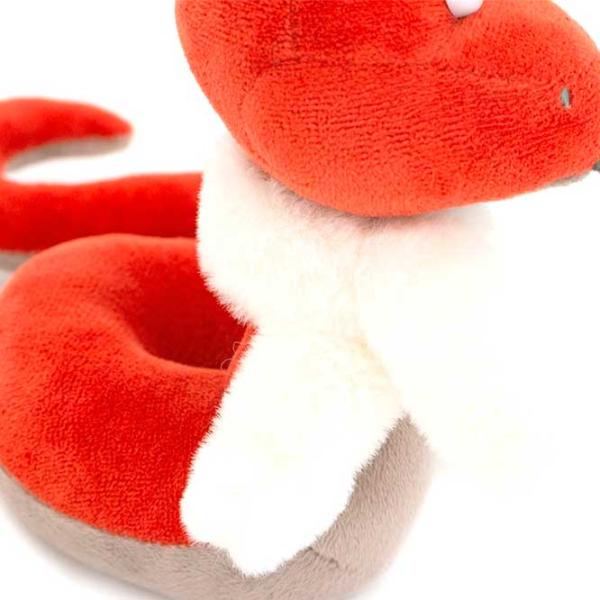 Jucărie moale Orange Toys Animals Johnny the Snake  1+ / White photo 3