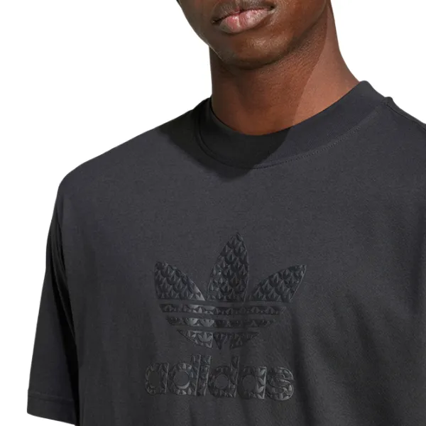 Tricou pentru bărbați Adidas Monogram Tee 100% bumbac / Black photo 4 Tricou pentru bărbați Adidas Monogram Tee 100% bumbac / Black photo 4