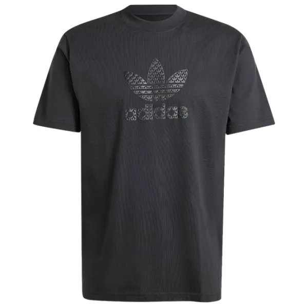 Футболка для мужчин Adidas Monogram Tee 100% хлопок / Черный photo 1