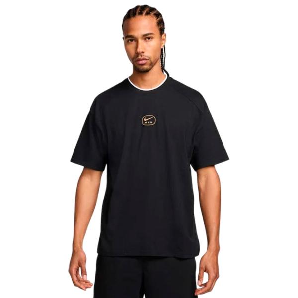 Tricou pentru bărbați Nike M Nike Air L Fit Top 100% bumbac / Black photo 1 Tricou pentru bărbați Nike M Nike Air L Fit Top 100% bumbac / Black photo 1