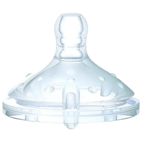 Tetină pentru biberon Nuby ID0015  Unisex / / Transparent photo 1