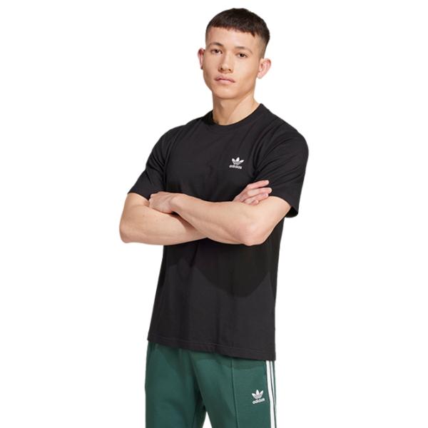 Футболка для мужчин Adidas Trefoil Essentials Tee 100% хлопок / Черный photo 2