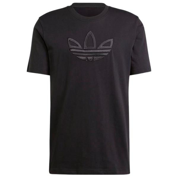 Tricou pentru bărbați Adidas Outline Tee 100% bumbac / Black photo 1
