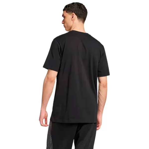 Tricou pentru bărbați Adidas Outline Tee 100% bumbac / Black photo 2
