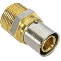  Компрессионный фитинг NTM 102724 M / 16 мм