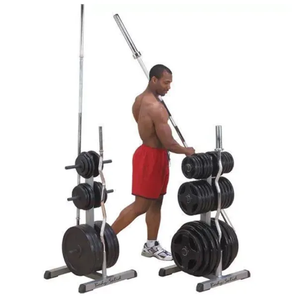Suport pentru bare Insportline Olympic IN1148  450 kg / Metal photo 2 Suport pentru bare Insportline Olympic IN1148  450 kg / Metal photo 2