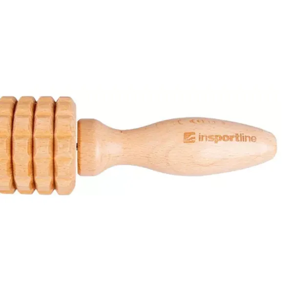 Bară de masaj Insportline IN25267  Lemn natural / Lemn photo 4