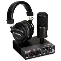 Microfon Professional Steinberg UR22C Recording Pack Black