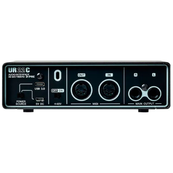Microfon Professional Steinberg UR22C Recording Pack Black photo 7