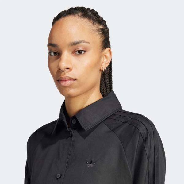 Cămașă pentru femei Adidas Poplin Loose M / Black photo 4