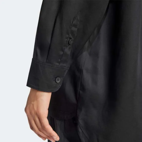 Cămașă pentru femei Adidas Poplin Loose M / Black photo 6