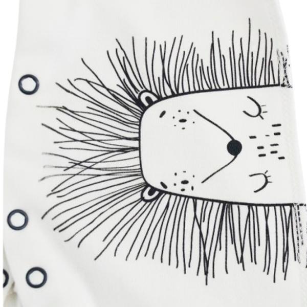 Salopetă pentru băieți Minikin HEDGEHOG 56 / White photo 2