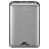 Power Bank RivaCase VA2611 PD 10000 mAh/ Silver