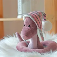 Jucărie moale Orange Toys Animals 2503/15 Rosie the Snake 1+ / Pink photo 4