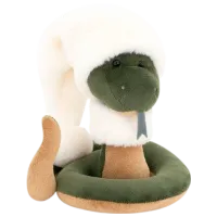 Мягкая игрушка Orange Toys Animals 2504/15A Oscar the Snake  1+ / Зеленый