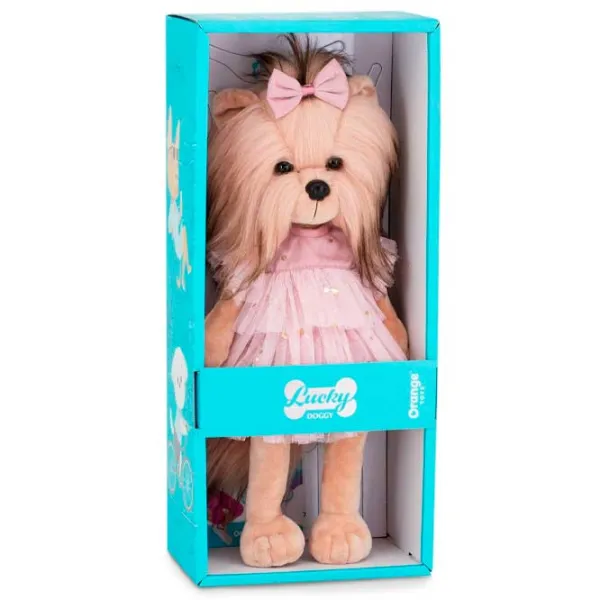 Jucărie moale Orange Toys Animals LD3/120 Lucky Yoyo: Romantic Evening  1+ / Pink photo 4