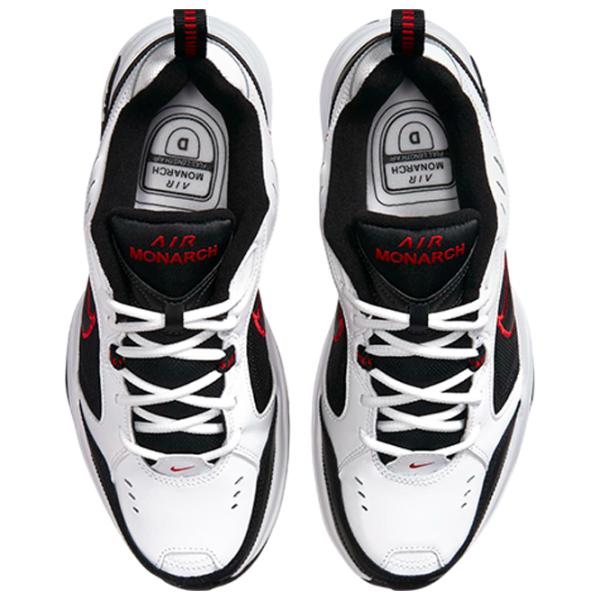 Adidași pentru bărbați Nike Air Monarch IV 45.5 / White Black photo 4