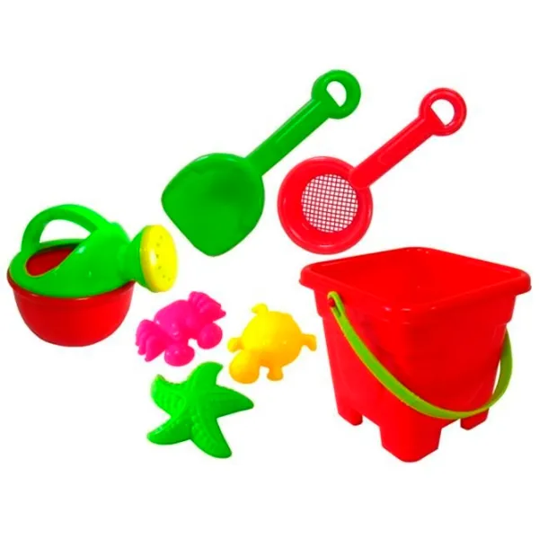 Set de jucării pentru nisip Qiu Hao 37998 Plastic / 7 photo 1 Set de jucării pentru nisip Qiu Hao 37998 Plastic / 7 photo 1