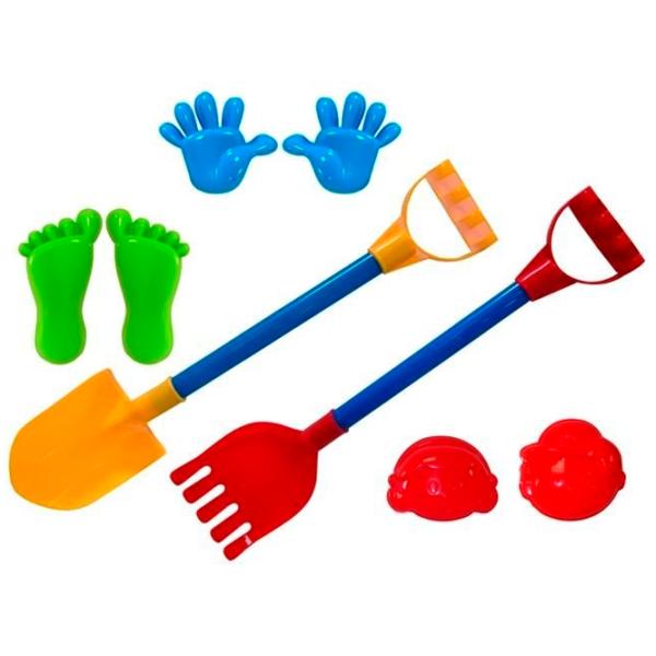 Set de jucării pentru nisip Qiu Hao 37999 Plastic / 8 photo 1