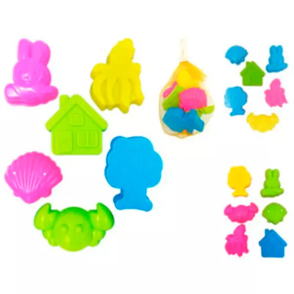 Set de jucării pentru nisip Promstore 38237 Plastic / 6 photo 1 Set de jucării pentru nisip Promstore 38237 Plastic / 6 photo 1