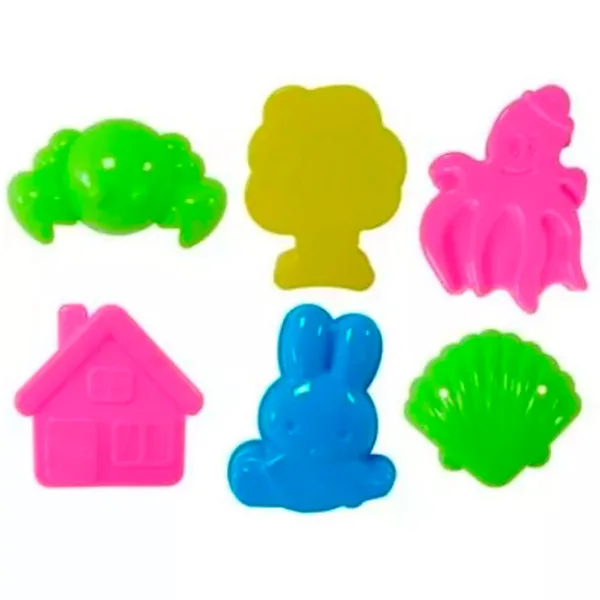 Set de jucării pentru nisip Promstore 38237 Plastic / 6 photo 3 Set de jucării pentru nisip Promstore 38237 Plastic / 6 photo 3