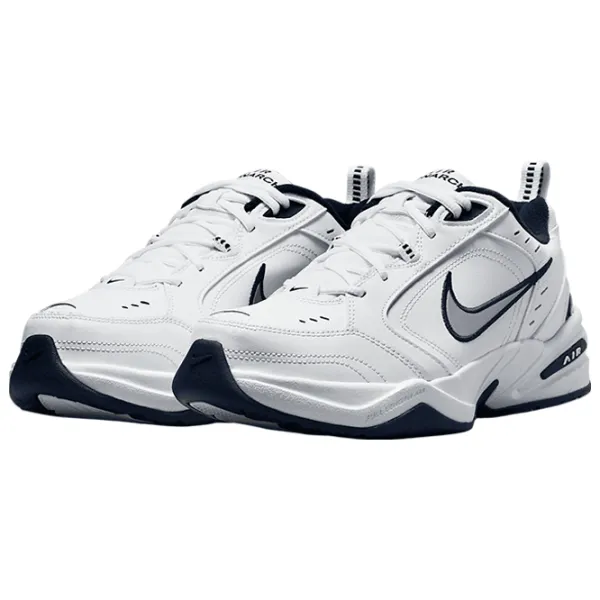 Adidași pentru bărbați Nike Air Monarch IV 43 / White Blue photo 1