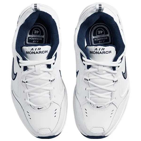 Adidași pentru bărbați Nike Air Monarch IV 44 / White Blue photo 4