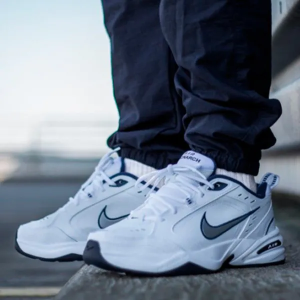 Кроссовки для мужчин Nike Air Monarch IV 46 / White Blue photo 8