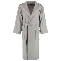 Халат унисекс Rhomtuft Face & Body Bademantel Серый
