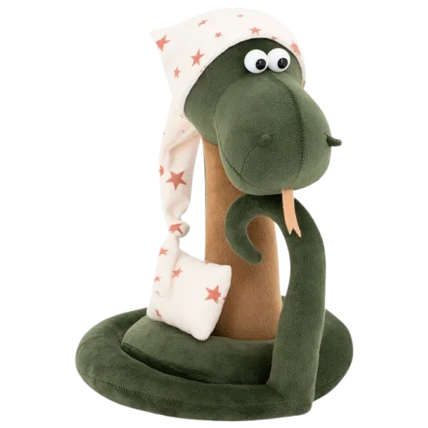 Jucărie moale Orange Toys Animals 2522/25 Sleepy the Snake  1+ / Green photo 1 Jucărie moale Orange Toys Animals 2522/25 Sleepy the Snake  1+ / Green photo 1