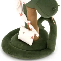 Jucărie moale Orange Toys Animals 2522/25 Sleepy the Snake 1+ / Green photo 3