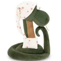 Jucărie moale Orange Toys Animals 2522/25 Sleepy the Snake 1+ / Green photo 4