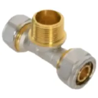 Тройник NTM 820 Латунь