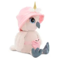 Jucărie moale Orange Toys Animals OS006-123/20 Lisa the Owl: Unicorn 1+ / White photo 2