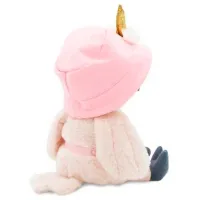 Jucărie moale Orange Toys Animals OS006-123/20 Lisa the Owl: Unicorn 1+ / White photo 3