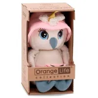 Jucărie moale Orange Toys Animals OS006-123/20 Lisa the Owl: Unicorn 1+ / White photo 6