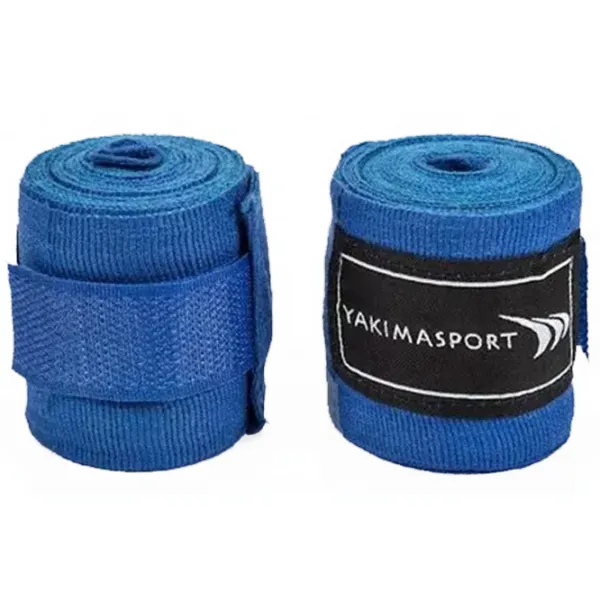 Bandaj de luptă Yakimasport 4842  Blue / Poliester photo 1 Bandaj de luptă Yakimasport 4842  Blue / Poliester photo 1
