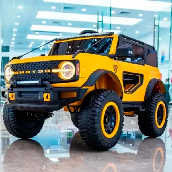 Электромобиль Richi Tichi RT5RR/3  / 40 кг / 3+ / Желтый photo 2