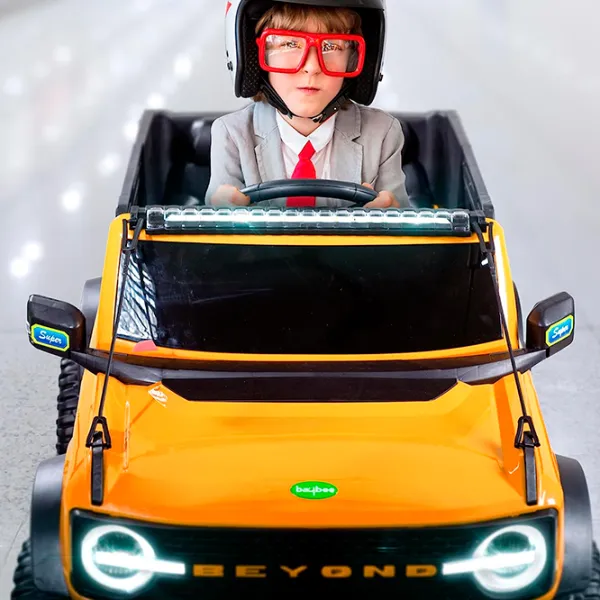 Электромобиль Richi Tichi RT5RR/3  / 40 кг / 3+ / Желтый photo 10