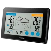 Метеостанция Hama Touch Черный