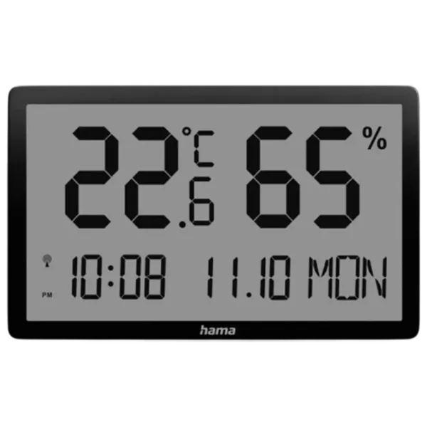 Stație meteorologică Hama Lombok Black photo 1