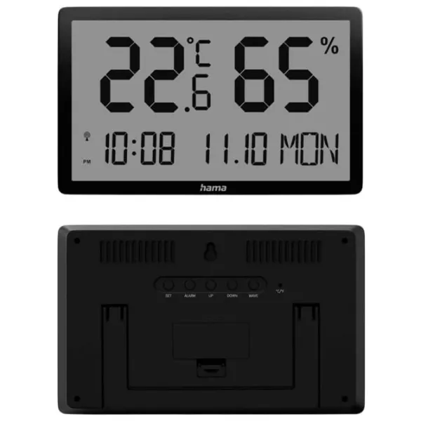 Stație meteorologică Hama Lombok Black photo 5