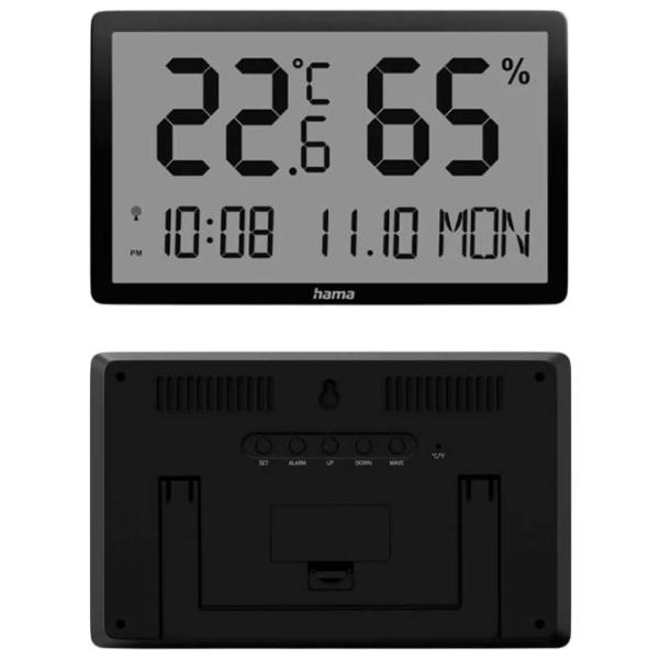 Stație meteorologică Hama Lombok Black photo 5