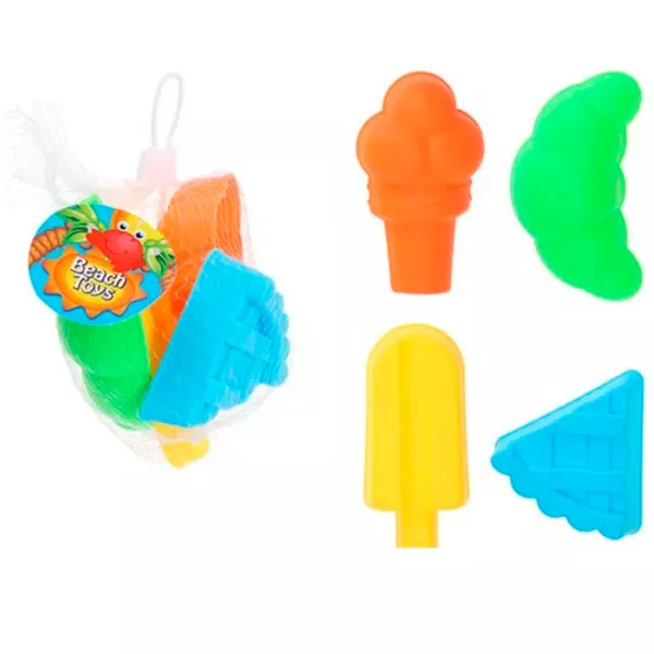 Set de jucării pentru nisip Promstore 24994 Plastic / 4 photo 1 Set de jucării pentru nisip Promstore 24994 Plastic / 4 photo 1
