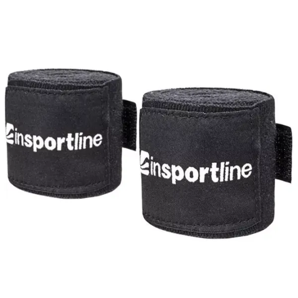Bandaj de luptă Insportline IN 22085  Black / Poliester photo 1