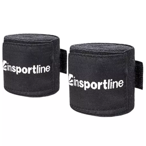 Bandaj de luptă Insportline IN 22085  Black / Poliester photo 1