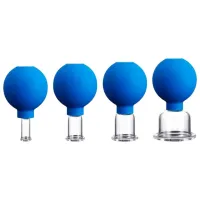 Присоски для массажа Insportline 100169 Стекло / 4