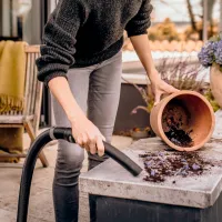 Промышленный пылесос KARCHER WD3 1.628-104.0 + Фильтр 2.863-314.0 1000 Вт / Желтый photo 6