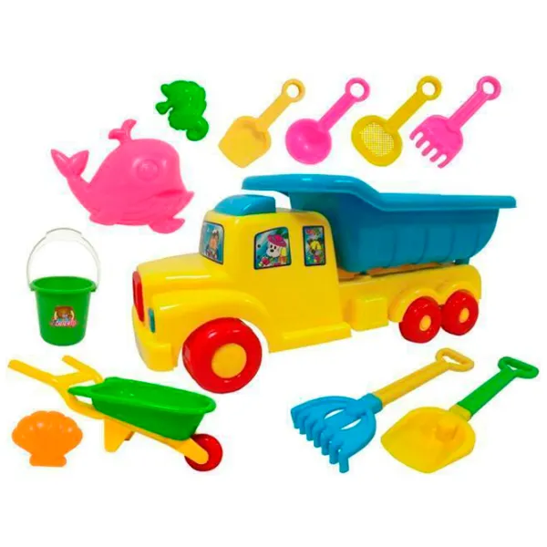 Set de jucării pentru nisip Promstore 37991 Plastic / 12 photo 1