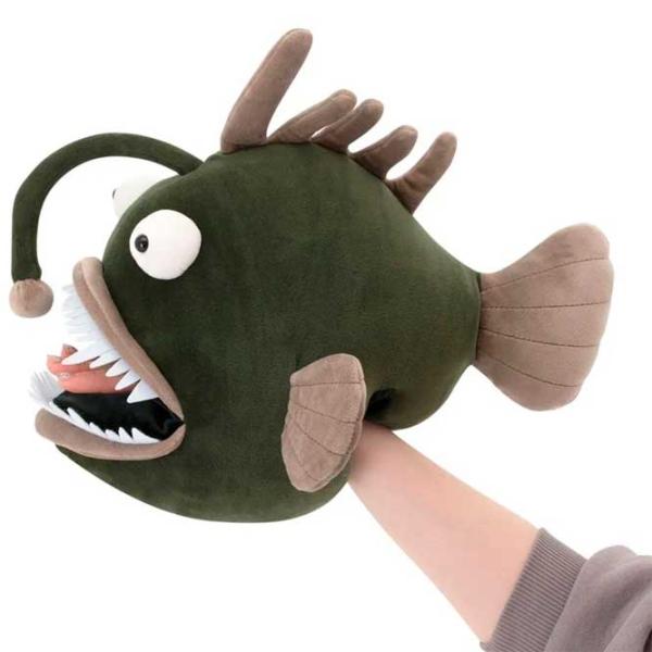 Jucărie moale Orange Toys Animals OT5021/35A Green Anglerfish  1+ / Green photo 2 Jucărie moale Orange Toys Animals OT5021/35A Green Anglerfish  1+ / Green photo 2